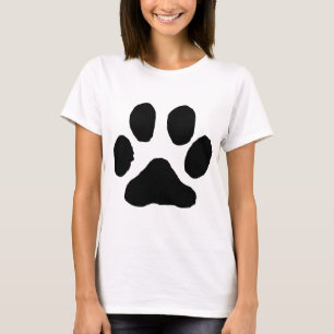 T-shirt Empreinte de pas de chat