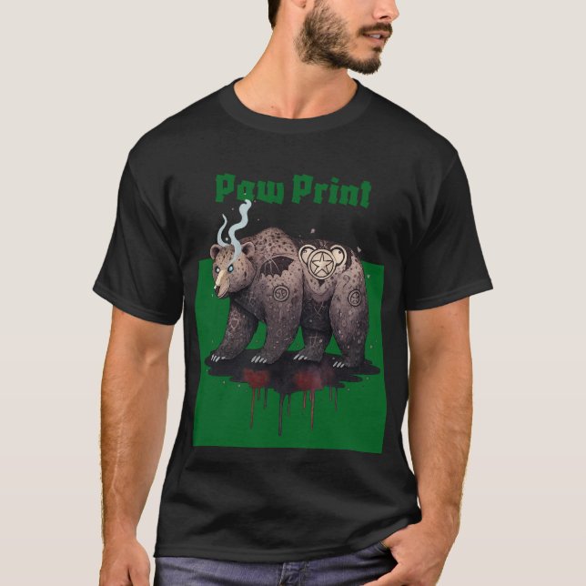 T-shirt Empreinte de patte (Devant)