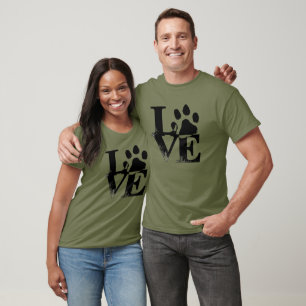 T-shirt Empreinte de patte