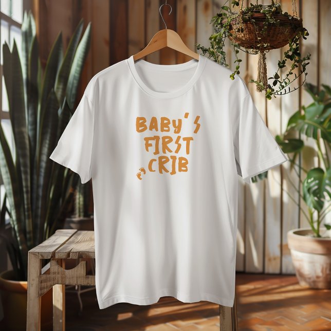 T-shirt Empreinte digitale de bébé de grossesse humoristiq (Créateur téléchargé)