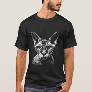 T-shirt Empreinte digitale de chat - Papa Maman Devon Rex