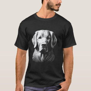T-shirt Empreinte digitale de chien - Chesapeake Bay Retri