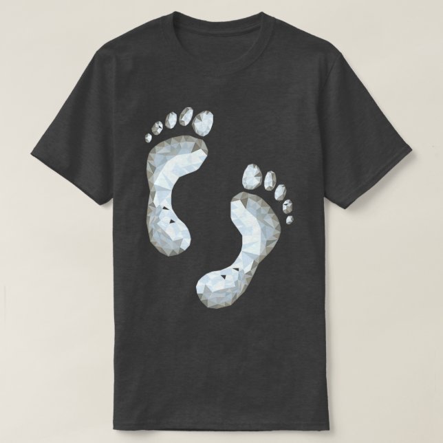 T-shirt Empreinte Polygone bas (Design devant)