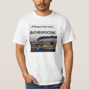 T-shirt Empreintes Carbone - Anthropocène