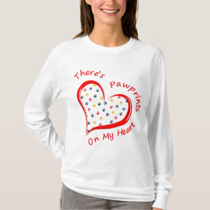 T-shirt Empreintes sur mon coeur