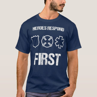 T-shirt EMT Firefighter
