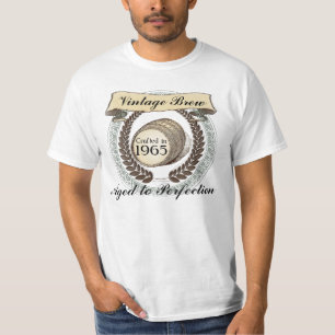T-shirt En 1965 Brew vintage soutenu, cinquantième cadeau