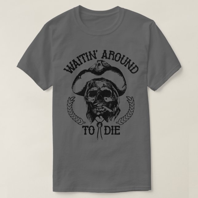 T-shirt En Attendant De Mourir (Design devant)