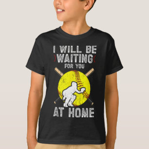 T-shirt En attendant que vous les filles Softll Catcher So