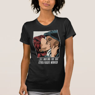 T-shirt En attente d'Esther/Vashti Midrash juif LGBTQ+