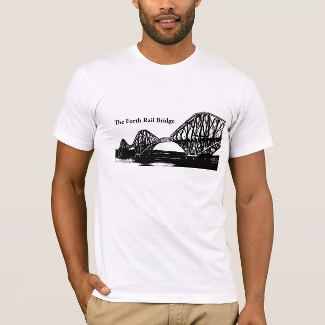 T-shirt En avant le pont en rail (Devant)
