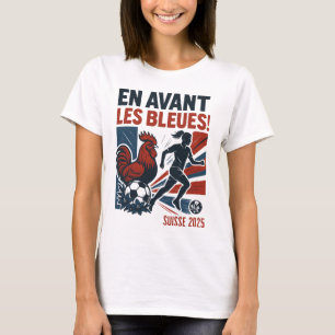 T-shirt En Avant Les Bleues – Équipe de football féminine