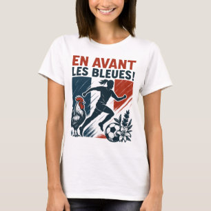 T-shirt En Avant Les Bleues – Équipe de football féminine