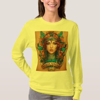 T-shirt En avant : Logo pour un Studio d'Art de la Peau Vi