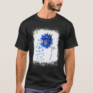 T-shirt En Avril Nous Portons Bleu Sensibilisation sur l'a