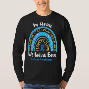 T-shirt En Avril Nous Portons Sensibilisation sur l'autism