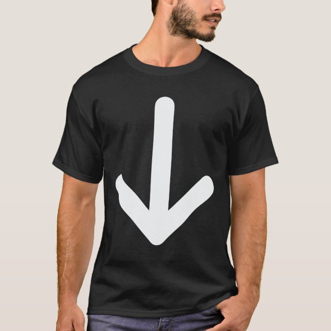 T-SHIRT EN BAS (Devant)