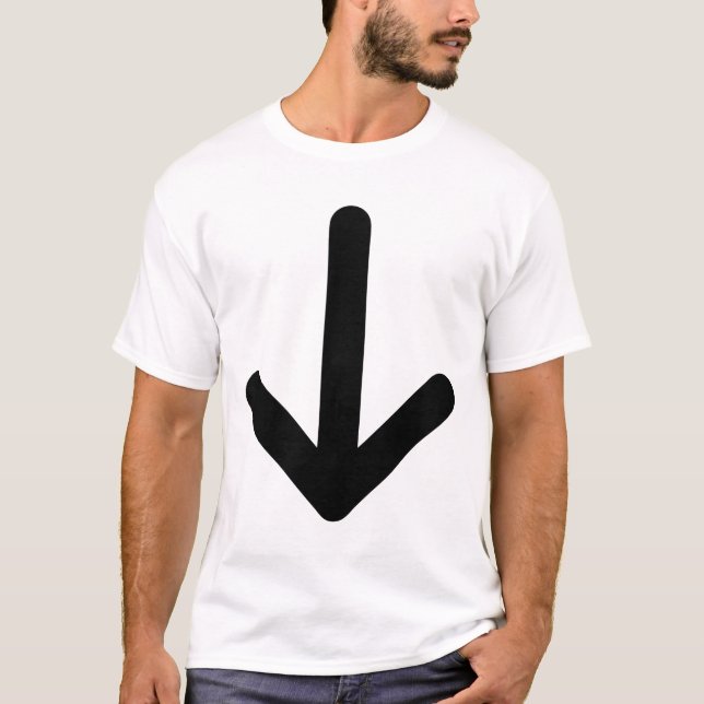 T-SHIRT EN BAS (Devant)