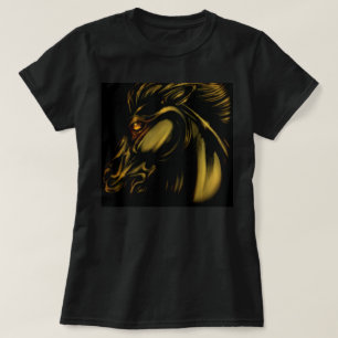 T-shirt en bronze de Nightlord de la femme