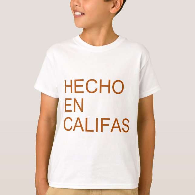 T-shirt En Califas de Hecho (Devant)