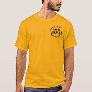 T-shirt EN CAS DE DOUTE, TACHYMÈTRE IL. (noir/or)