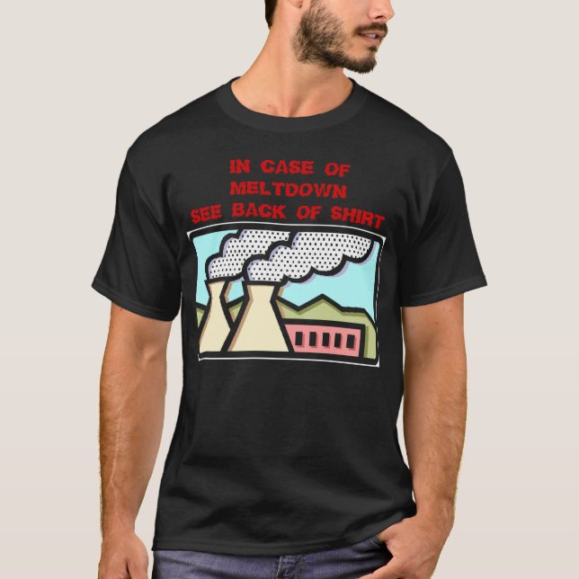T-SHIRT EN CAS DE FUSION VOYEZ DE RETOUR DE LA CHEMISE (Devant)