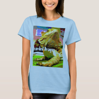 T-shirt en chiffon avec dragon à oreilles