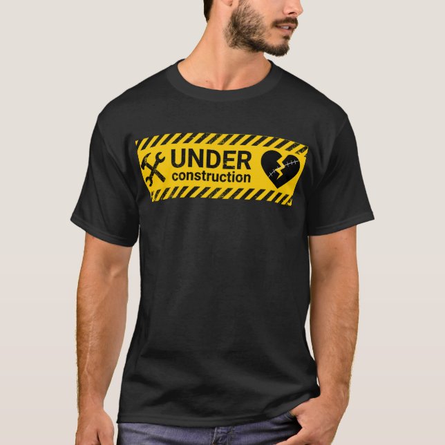 T-shirt en construction (Devant)