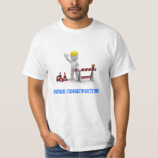 T-SHIRT EN CONSTRUCTION