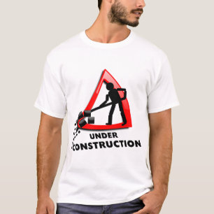 T-shirt en construction