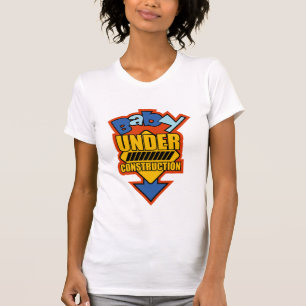 T-shirt en construction de bébé