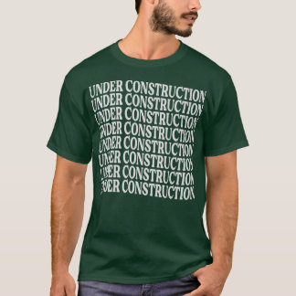 T-shirt En construction - Motivation amusante - Jo d'entra