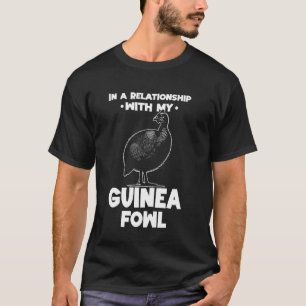 T-shirt En Couple Avec Mon Oiseau De Guinée Poulet