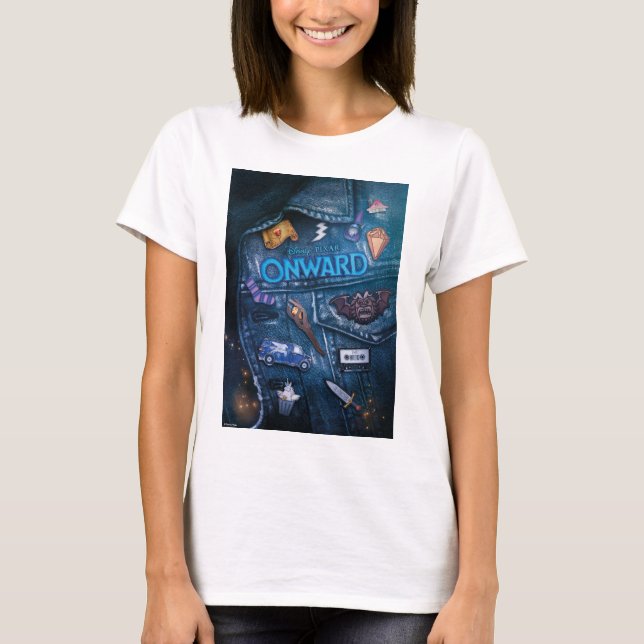 T-shirt En cours | Poster d'art de la veste d'orge (Devant)