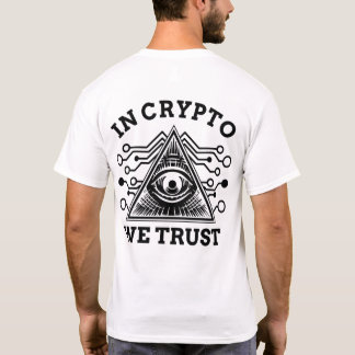 T-shirt En Crypto, nous avons confiance
