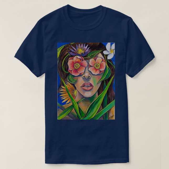 T-shirt En floraison (Design devant)