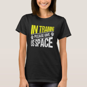 T-shirt En Formation S'Il Vous Plaît Donnez-Nous Space Dog