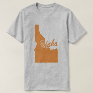 T-Shirt En Forme D'Idaho