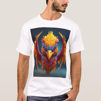 T-shirt en gras Phoenix"