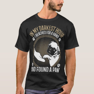 T-shirt en heure la plus foncée de m j'ai atteint pour un
