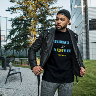 T-shirt En Jésus nous gagnons | Expression inspirante Vers