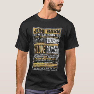 T-shirt En juin faits soutenus