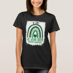 T-shirt En Juin, Nous Portons Le Ruban Vert Sensibilisatio