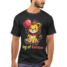 T-Shirt en Lion Whimsical - Joueuse et audacieuse