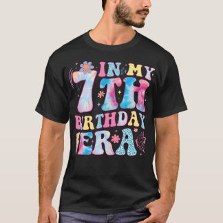 T-shirt En Ma 7E Ère Anniversaire Sept Anniversaires Naiss
