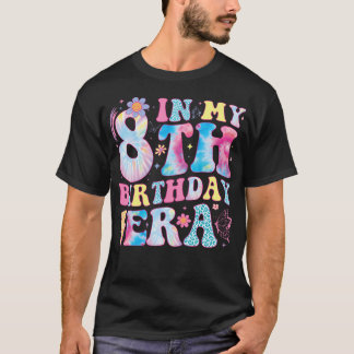 T-shirt En Ma 8E Ère Anniversaire Huit Anniversaires Naiss