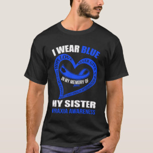 T-shirt En ma mémoire de ma soeur APRAXIA AVERETÉ