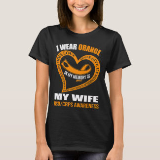 T-shirt En ma mémoire, ma femme, le RSDCRPS, SENSIBILISATI