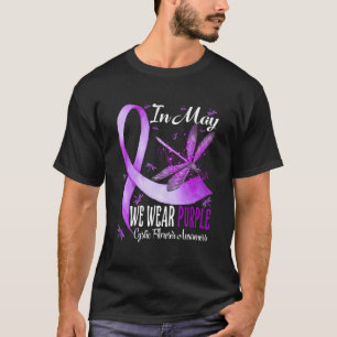 T-shirt En Mai, Nous Portons La Sensibilisation À La Fibr