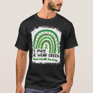 T-shirt En Mai, Nous Portons Une Chemise Verte De Sensibil